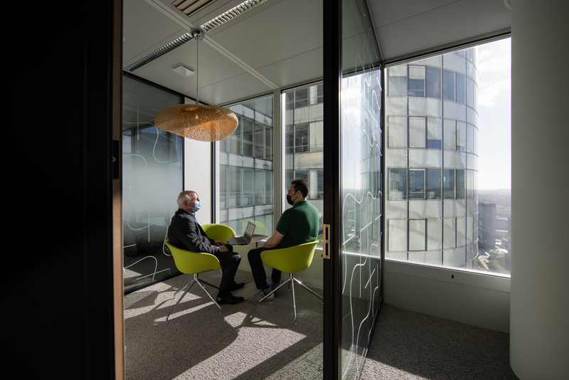 New ways of working in Coeur Défense 106